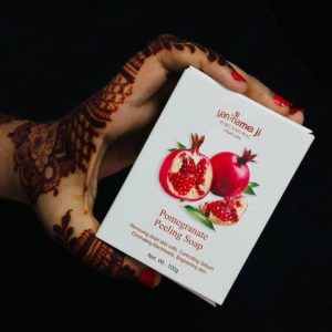 Pomegranate Peeling Soap 1pcs