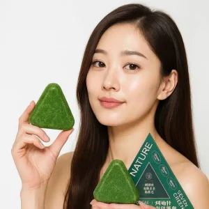 ২ পিস Seven Nature Green Shampoo Soap Bar